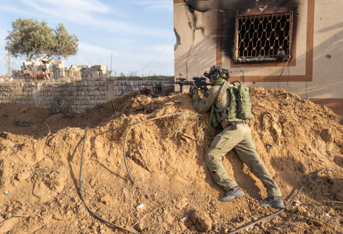 פעילות צה''ל בעזה, מבצע חרבות ברזל (צילום: דובר צה''ל)