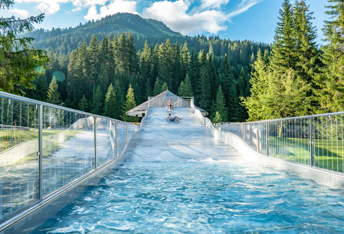 פארק מים באלפים האוסטרים (צילום: הילה מור אלון)