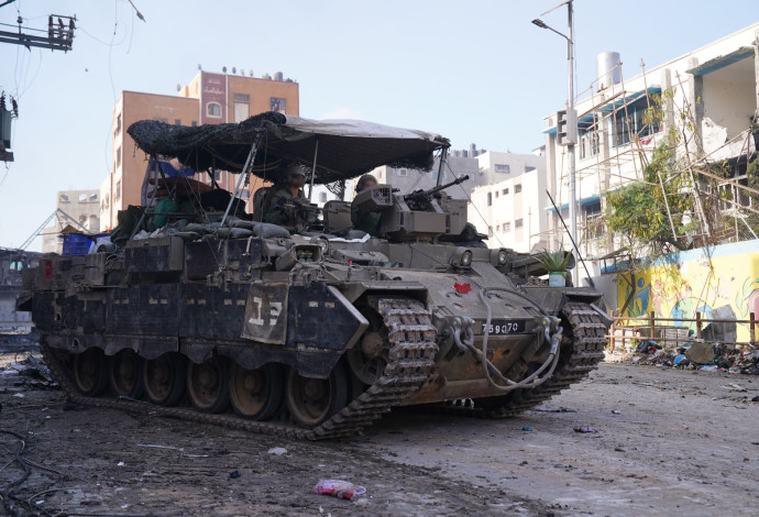 פעילות צה''ל בעזה, מבצע חרבות ברזל (צילום: דובר צה''ל)