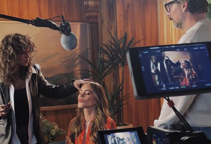 ״מהמילואים ישר להוליווד״ (צילום: דורין בר)