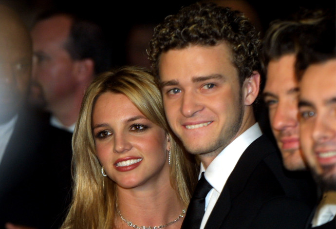 יאללה מחכים לריב סיום, או לפחות לסולחה. בריטני ספירס, ג׳סטין טימברלייק (צילום: Getty images)