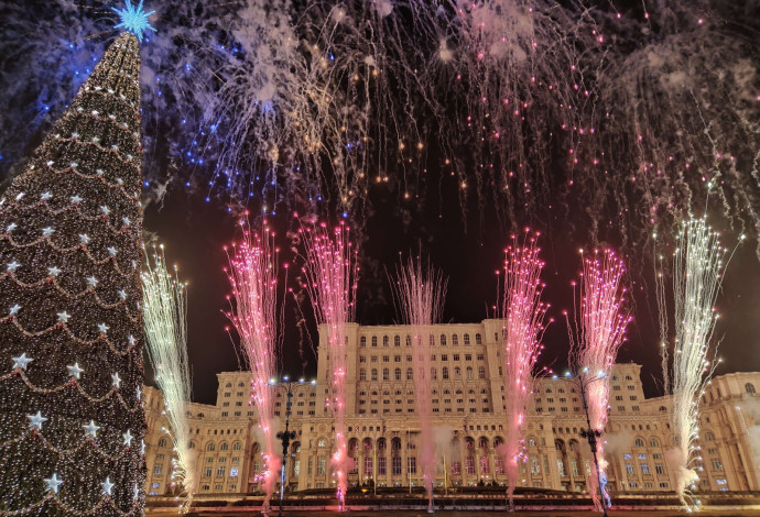 חגיגות השנה החדשה בבוקרשט (צילום: Shutterstock)