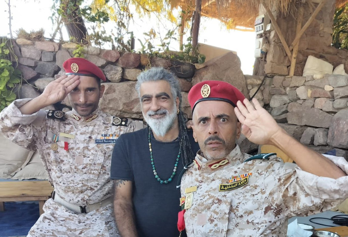 אלי פיניש, מוש בן ארי, מריאנו אידלמן (צילום: חן חיים בכר)