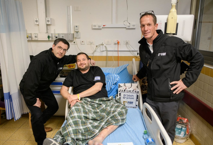 נדב פדן, סטיב וויל (צילום: אורי שמש)