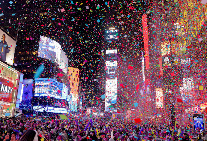 חגיגות 2024 בניו יורק (צילום:  REUTERS/Jeenah Moon)