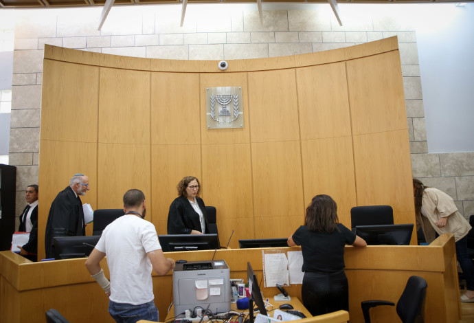 בית המשפט המחוזי בנצרת (צילום:  דוד כהן פלאש 90 )