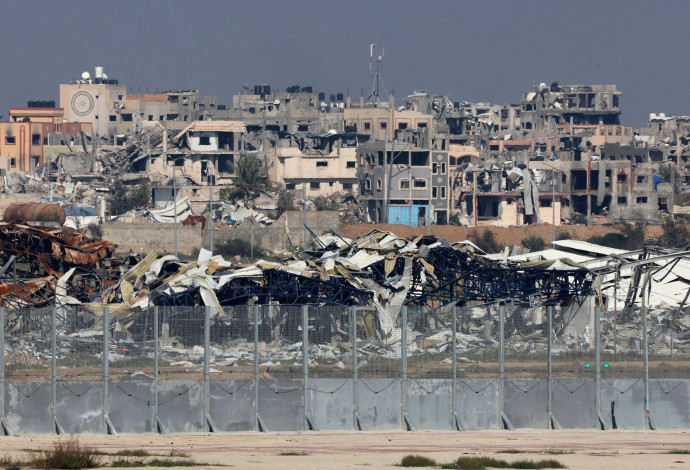 הרס בעיר עזה (צילום:  AFP via Getty Images)