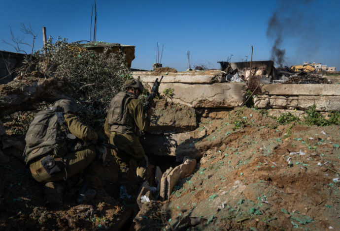 כוחות צה"ל בצפון הרצועה  (צילום:  דובר צה"ל)