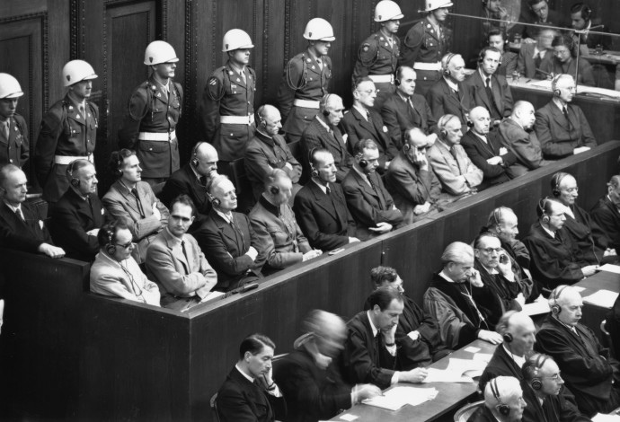 משפטי נירנברג (צילום:  Fred Ramage gettyimages)