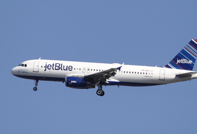 מטוס Jet Blue (צילום:  REUTERS/Lucas Jackson)