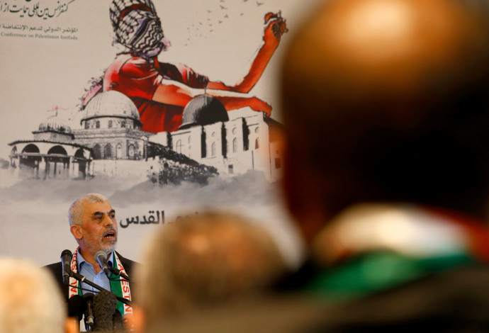 יחיא סינוואר (צילום:  Mohammed Abed/AFP via Getty Images)