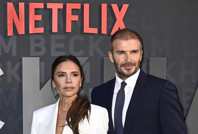 דיוויד וויקטוריה בקהאם (צילום:   Gareth Cattermole \ Getty Images)