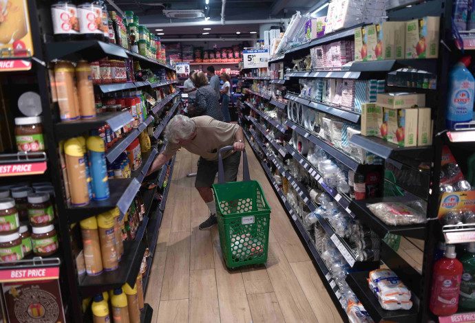 קניות סופרמרקט (צילום:  אבשלום ששוני)