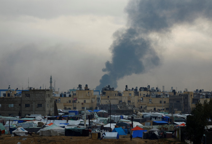 רפיח (צילום:  REUTERS/Mohammed Salem)