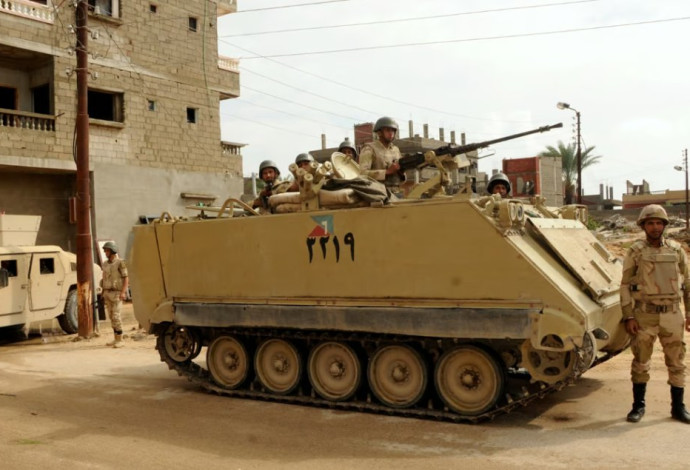 צבא מצרים (צילום:  רשתות ערביות)