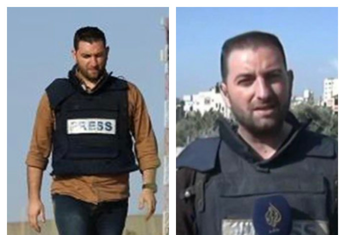 עיתונאי אל-ג'זירה שנחשף כמחבל חמאס (צילום:  דובר צה"ל בערבית)