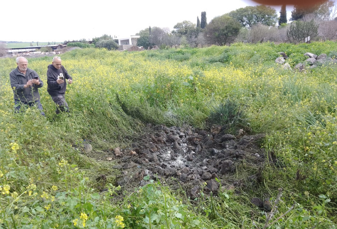 זירת הפיצוץ בארבל (צילום:  דוברות הגליל התחתון)