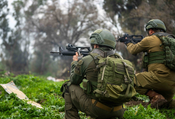 חיילי צה"ל בגבול הצפון (צילום:  דובר צה"ל)