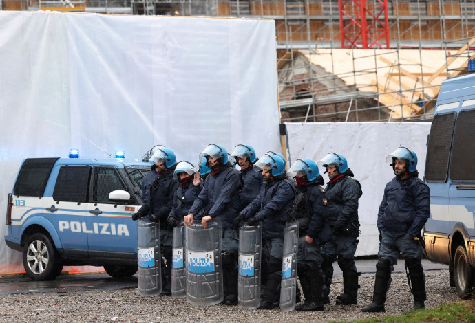 המשטרה באיטליה, אילוסטרציה (צילום:  REUTERS/Claudia Greco)