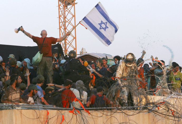 פינוי היישובים היהודים ברצועת עזה (צילום:  gettyimages)