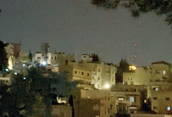 המתקפה של איראן על ישראל (צילום:  רויטרס)