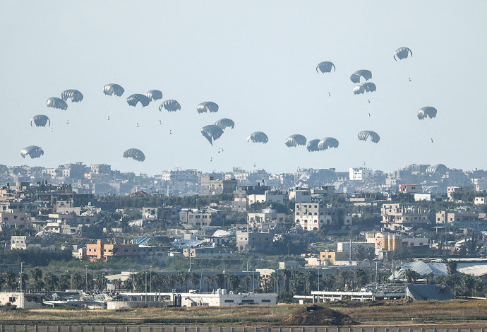 סיוע הומניטרי עזה (צילום:  רויטרס)