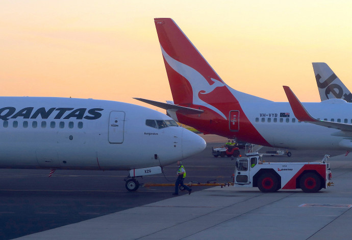 Qantas Airways (צילום:  רויטרס)