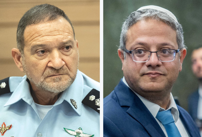 קובי שבתאי, איתמר בן גביר (צילום:  יונתן זינדל, פלאש 90)