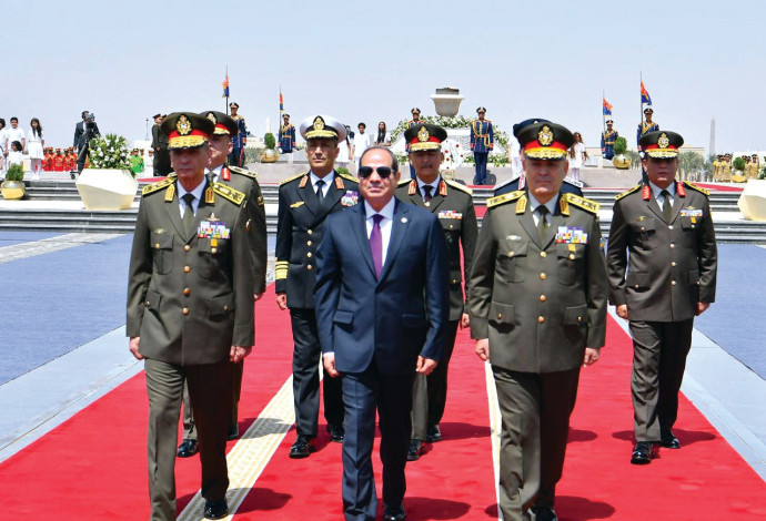 נשיא מצרים א-סיסי (צילום:  רויטרס)