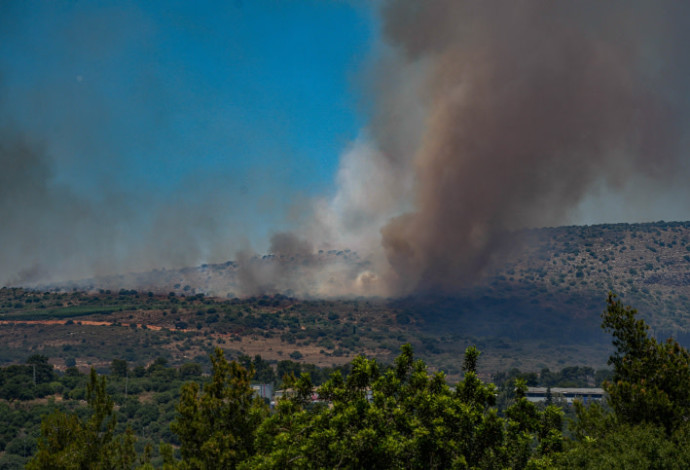 פגיעת רקטה בגליל העליון (צילום:  אייל מרגולין, פלאש 90)