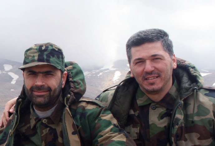 המחבל טאליב סמי עבדאללה עם מפקד כוח רדואן שחוסל (צילום:  שימוש לפי סעיף 27א')