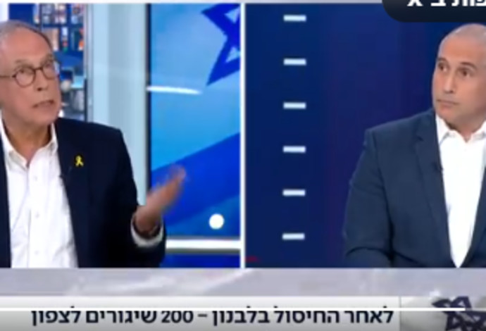 חנוך מילביצקי ונחמן שי, כאן חדשות (צילום:  צילום מסך כאן חדשות)