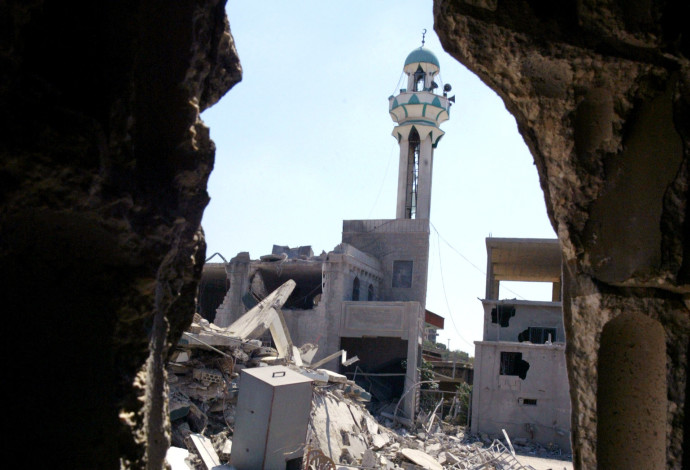 הרס בדרום לבנון (צילום:  רויטרס)