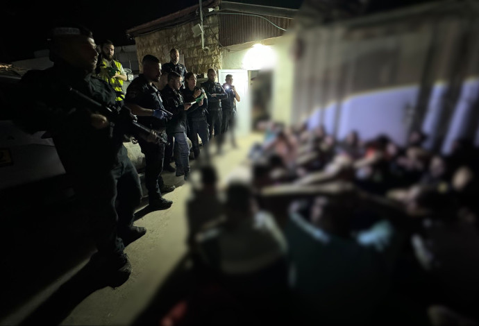 שב"חים בירושלים (צילום:  דוברות המשטרה)