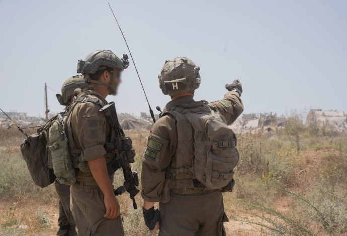 כוחות צה"ל ברצועת עזה - מלחמת חרבות ברזל (צילום:  דובר צה"ל)