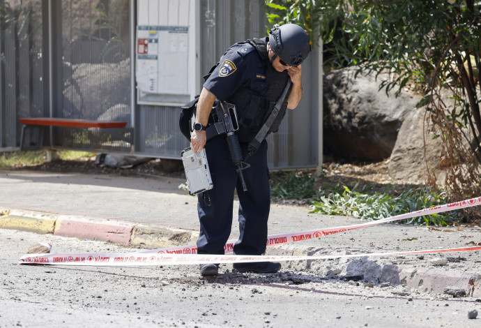 פגיעה ישירה בצפון (צילום:  JALAA MAREY/AFP via Getty Images)