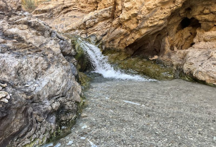 המפל בעין בוקק (צילום:  גיל אהרוני מאתר "בא לי לטייל")