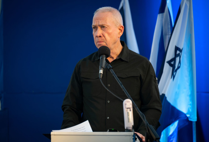 שר הביטחון יואב גלנט (צילום:  דובר צה"ל)
