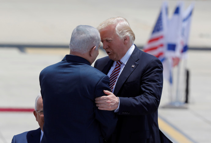 דונלד טראמפ ובנימין נתניהו (צילום:  רויטרס)