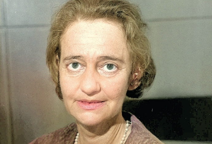לאה גולדברג (צילום:   פריץ כהן לע''מ)