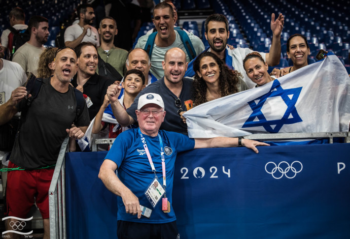 גילי לוסטיג באולימפיאדה  (צילום:  הוועד האולימפי בישראל)