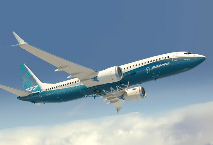 מטוס מדגם MAX737 BOEING (צילום:  יח"צ בואינג)