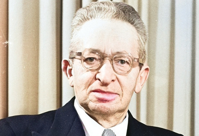 יצחק בן צבי (צילום:  פריץ כהן)