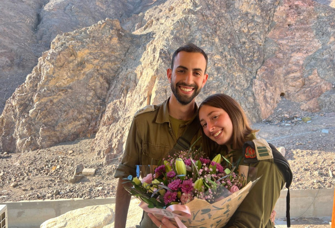 נדב חיוני ורוני ארנט (צילום:  דובר צה"ל)