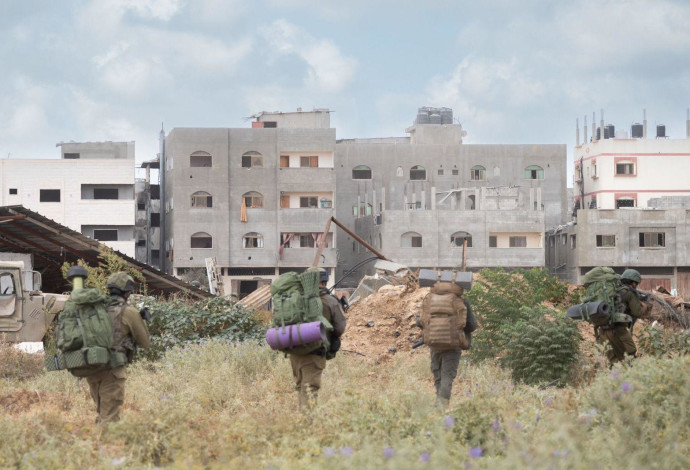 כוחות צה"ל בעזה (צילום:  דובר צה"ל)