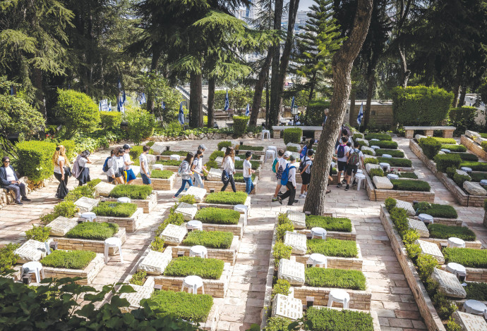 חלקה צבאית (צילום:  אוליבייה פיטוסי, פלאש 90)