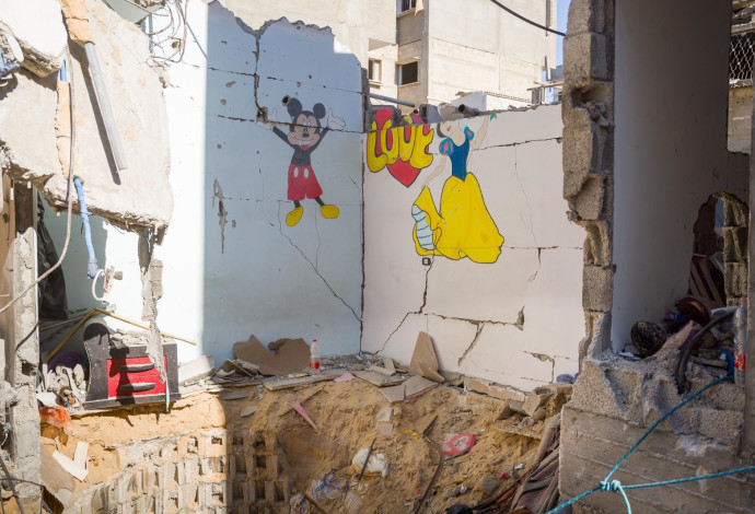 המנהרה בה אותרו גופות החטופים  (צילום:  דובר צהל)