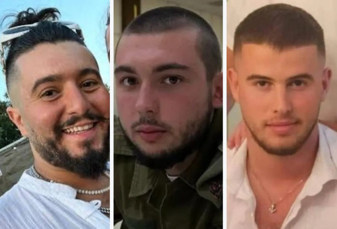רון שרמן, ניק בייזר ואליה טולדנו ז"ל (צילום:  דובר צה"ל)