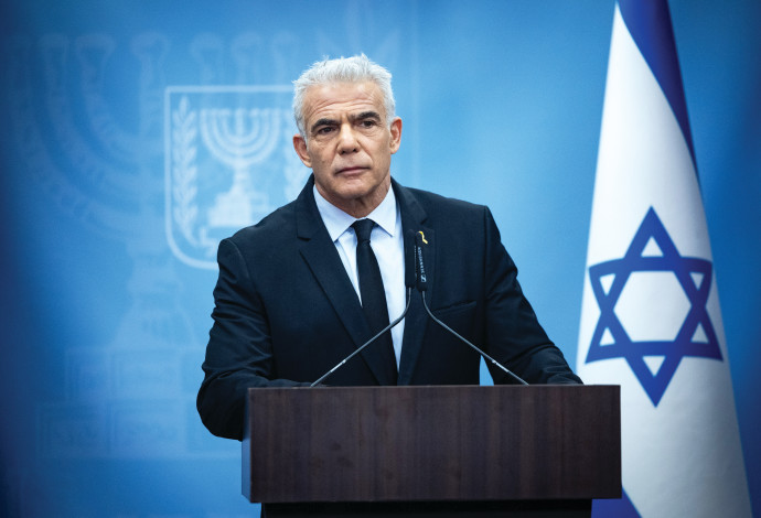 יאיר לפיד (צילום:  יונתן זינדל, פלאש 90)
