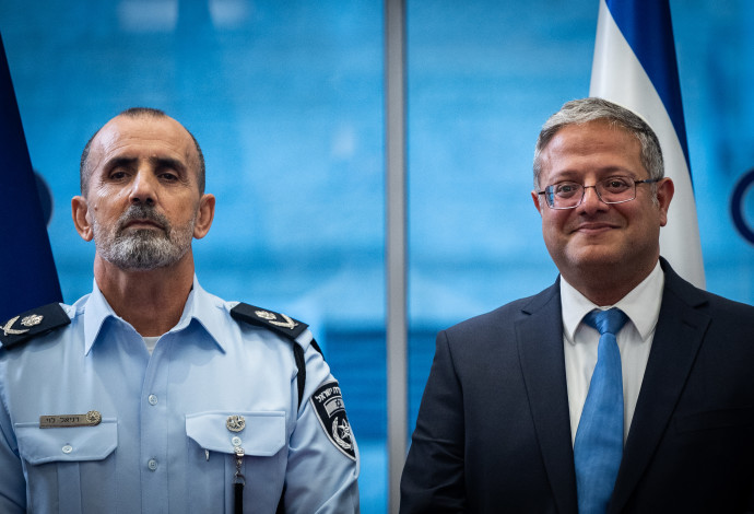 איתמר בן גביר, דני לוי (צילום:  יונתן זינדל, פלאש 90)